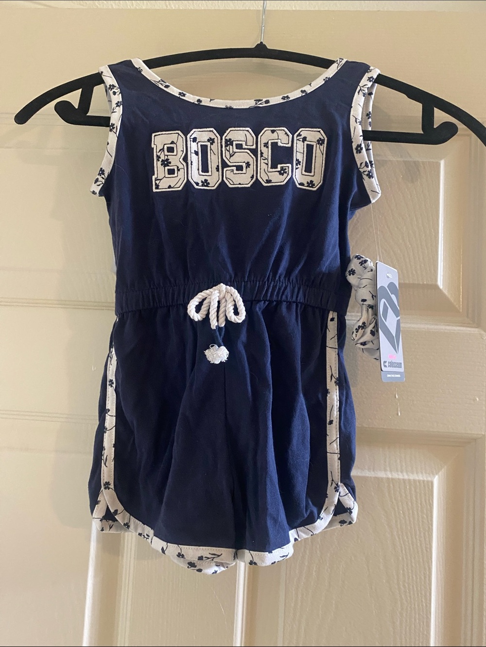 Colosseum Navy Blue BOSCO Kids One-Piece Romper